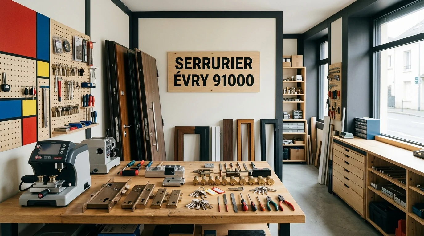 Atelier Serrurier Évry 91000 - portrait éditorial