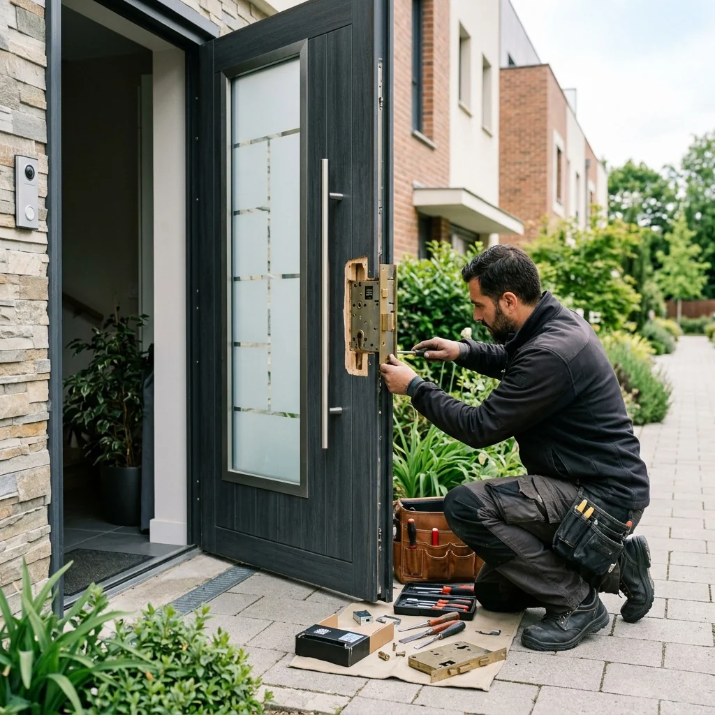 Installation serrure complète - Serrurier Évry