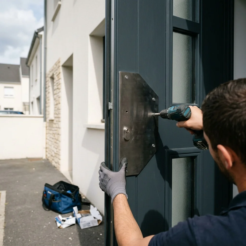 Blindage de porte d entrée - Serrurier Évry